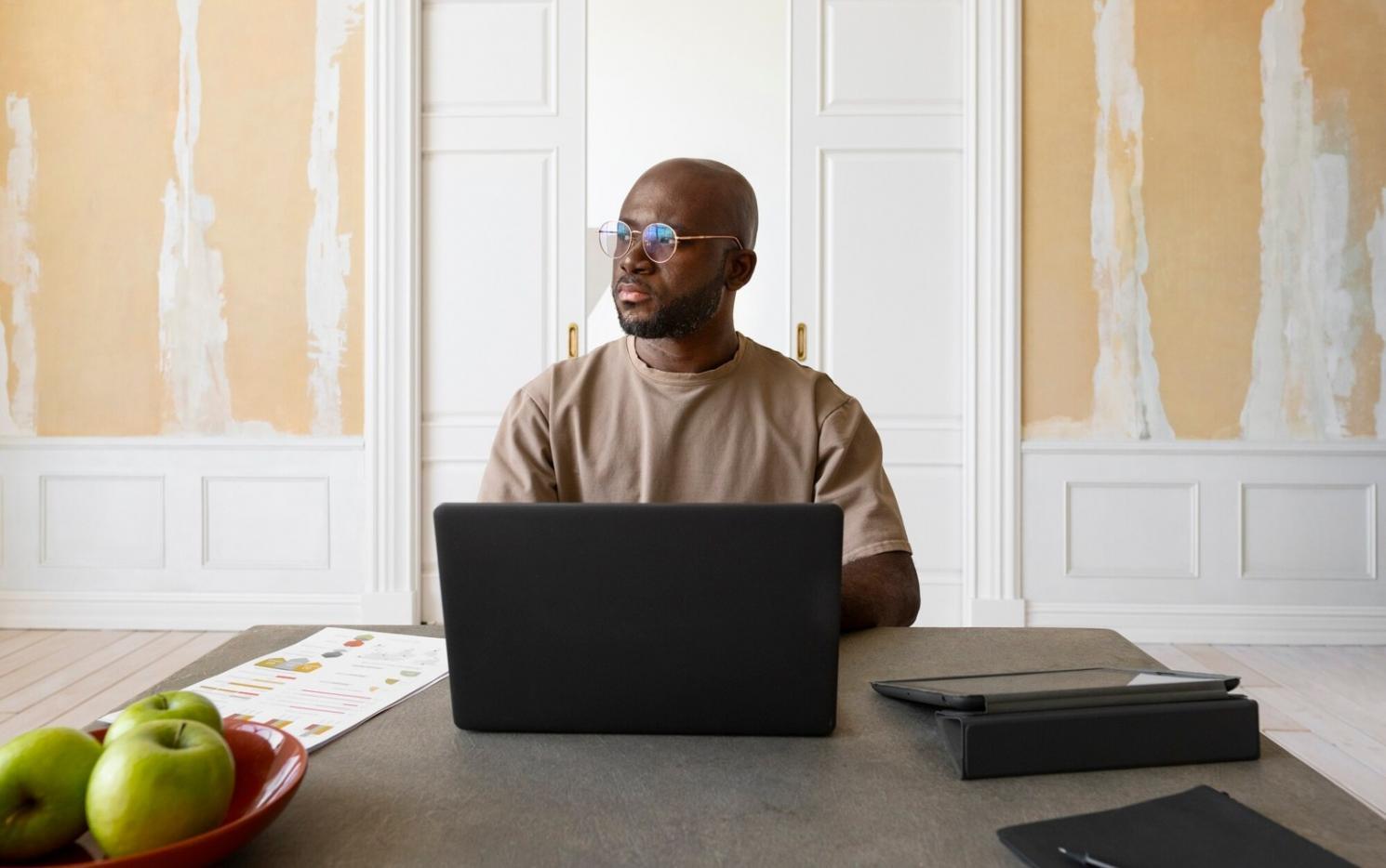 Professional team reviewing financial communications and data visualization strategies